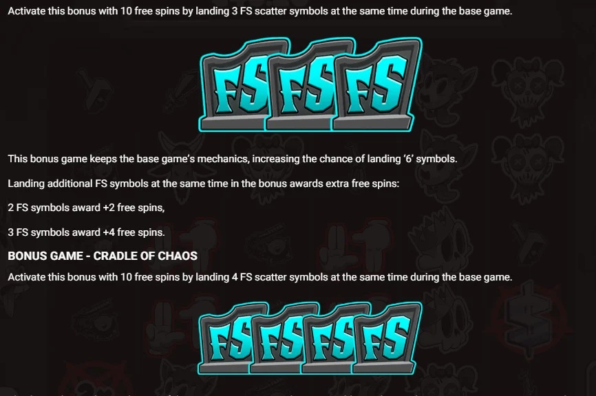 Play for 6 bonus round active with free spins counter and enhanced 6 symbol frequency visible on the grid